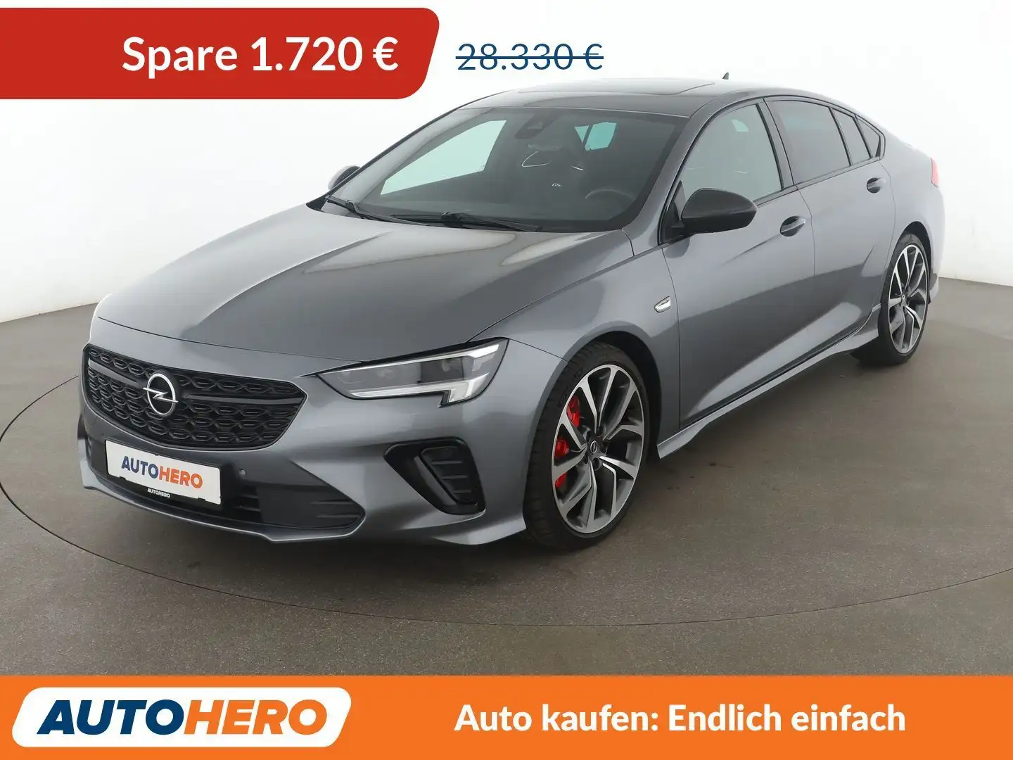 Opel Insignia 2.0 Turbo GSi 4x4 Aut.*LED*NAVI*TEMPO*CAM*PDC*SHZ* Grau - 1