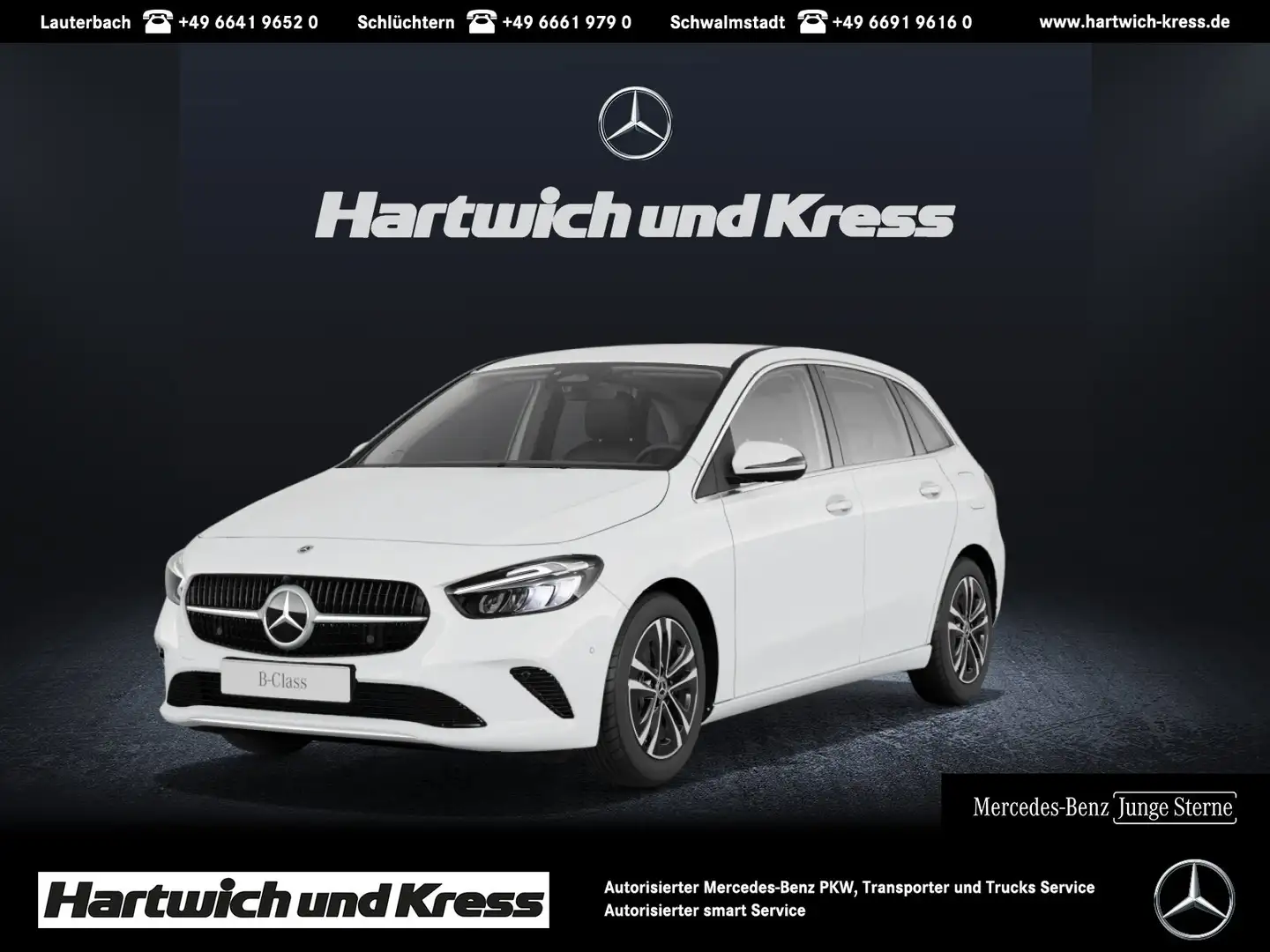 Mercedes-Benz B 180 B 180 Progressive Line Advanced+AHK+LED+EasyPack+ Weiß - 1