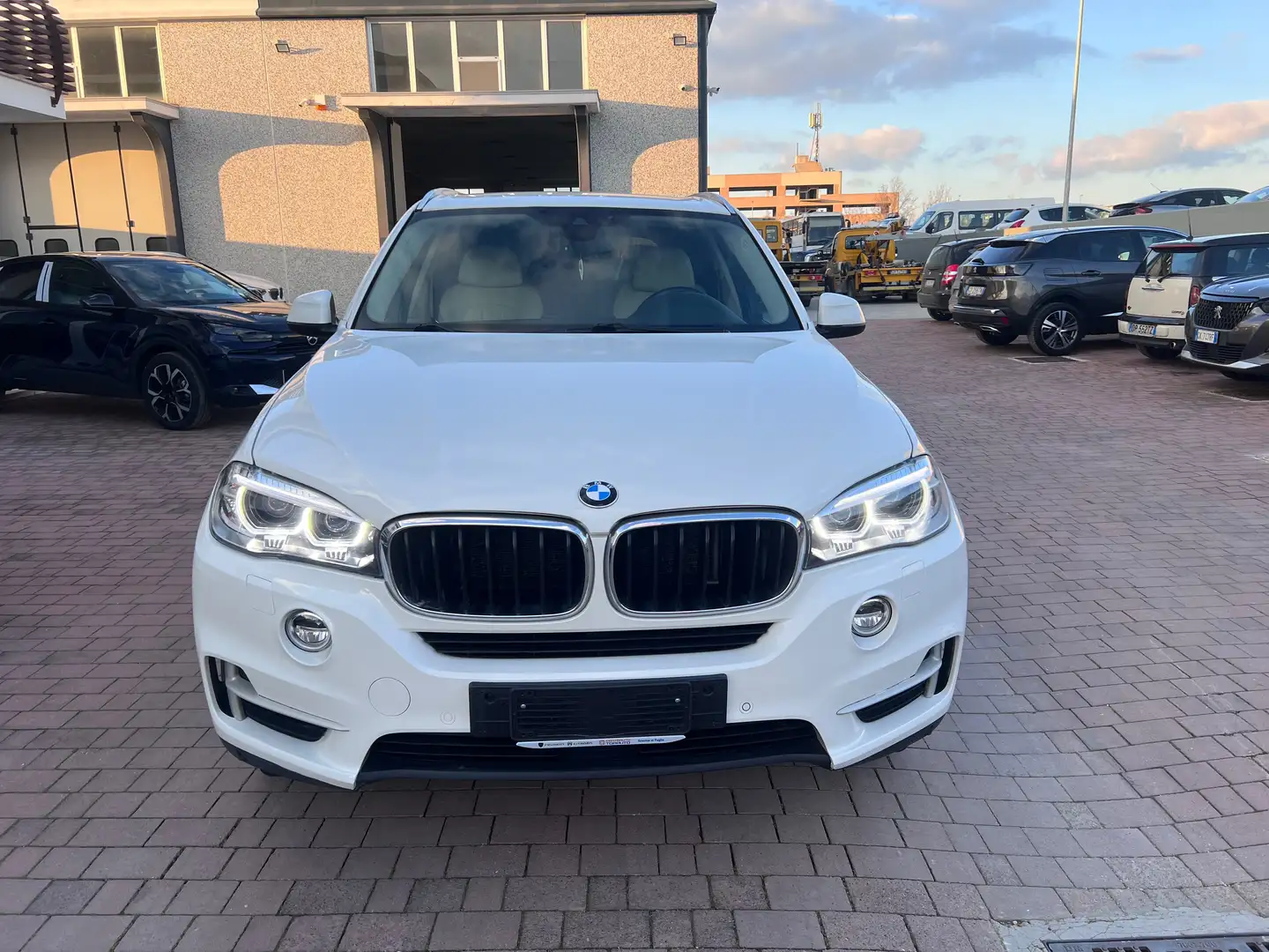 BMW X5 xdrive30d Luxury 258cv auto Bianco - 2