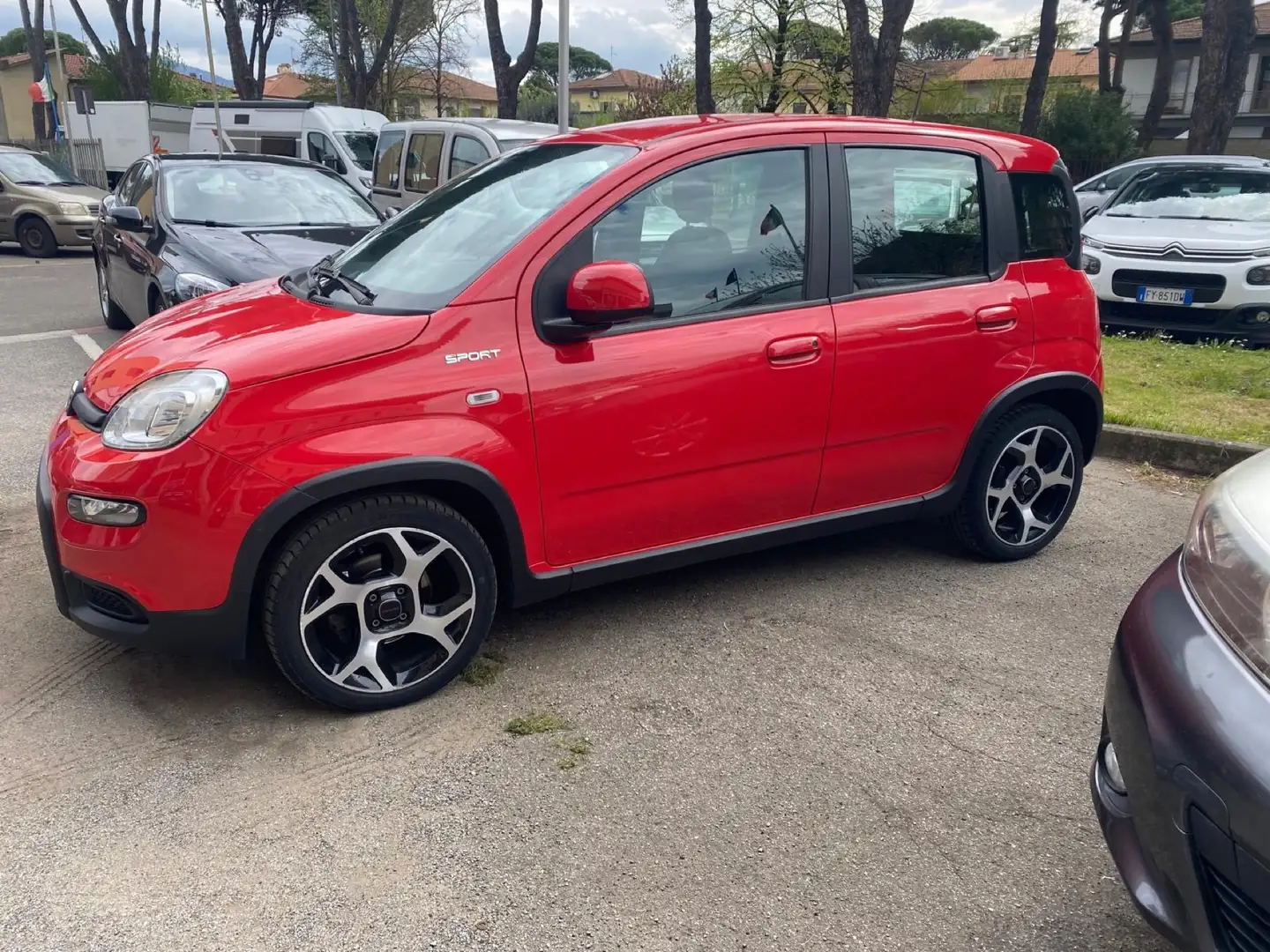 Fiat Panda Panda 1.2 easypower Sport Gpl s Rouge - 2