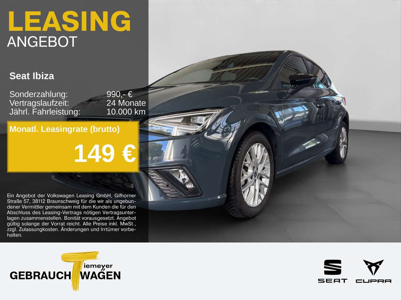 Seat Ibiza 2026 — 1.0 TSI DSG FR NAVI ACC SH GJR PDC+