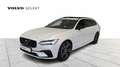Volvo V90 Recharge Ultimate, T8 AWD plug-in hybrid, Elektris Wit - thumbnail 1