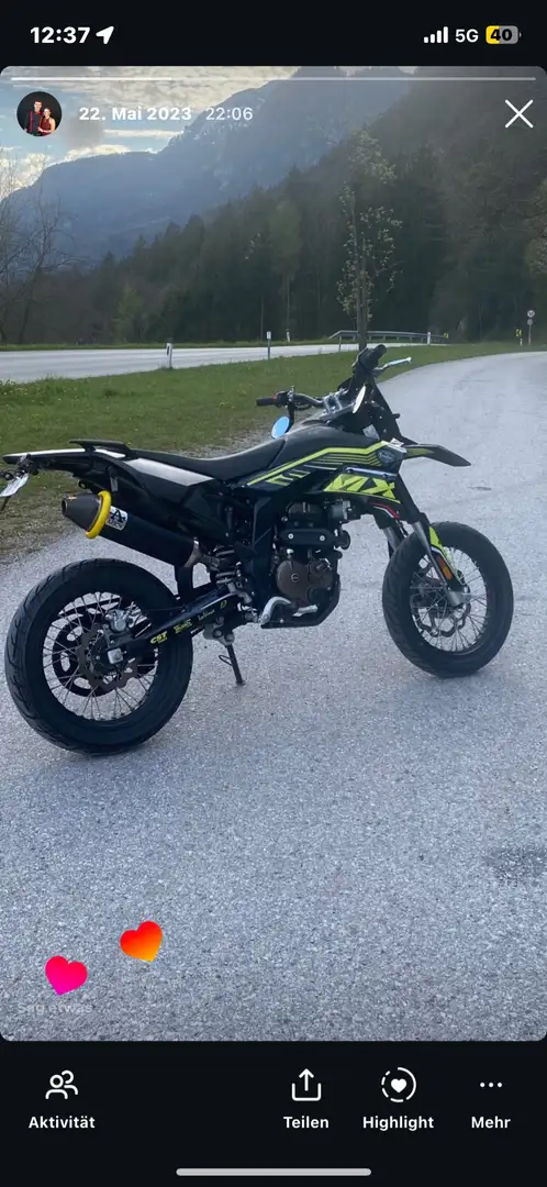 Mondial SMX 125i SUPERMOTO Чорний - 2