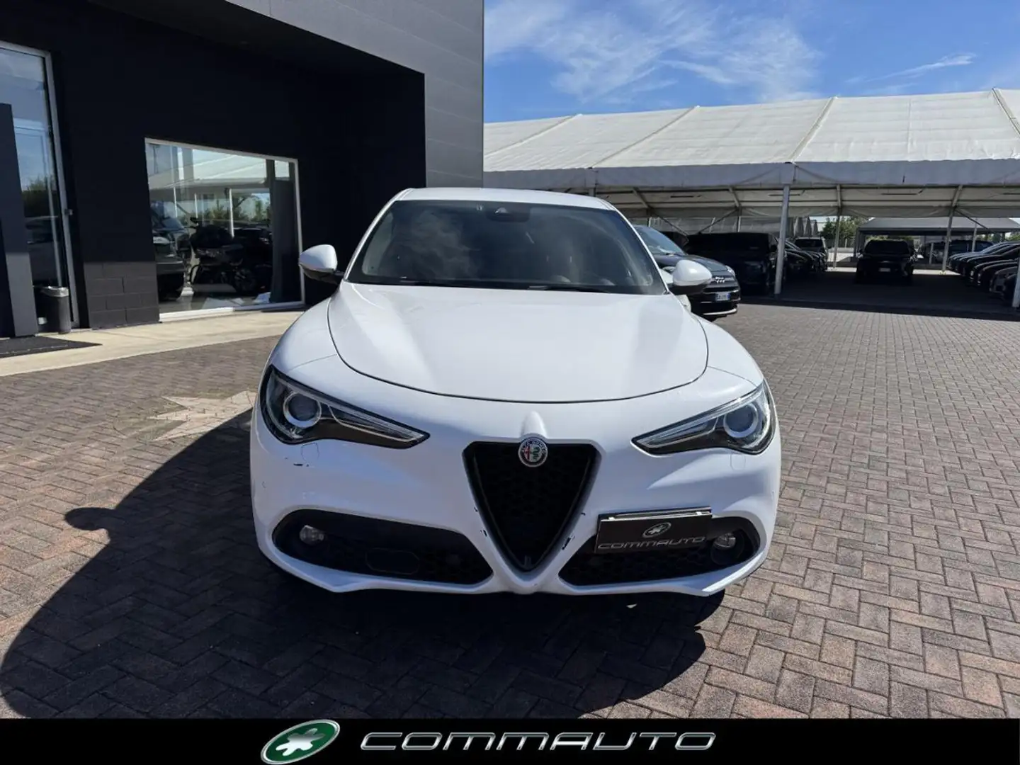 Alfa Romeo Stelvio 2.2 Turbodiesel 190 CV AT8 Q4 Sprint Blanc - 2