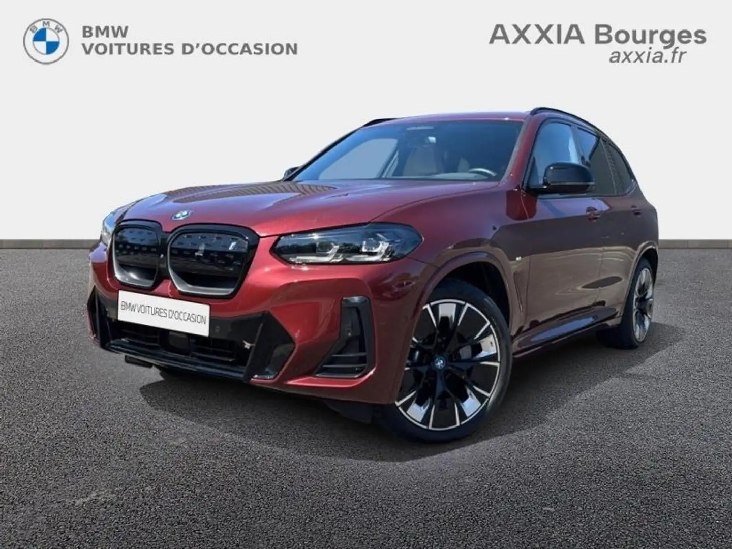 BMW iX3 M sport 286ch Impressive Rouge - 1
