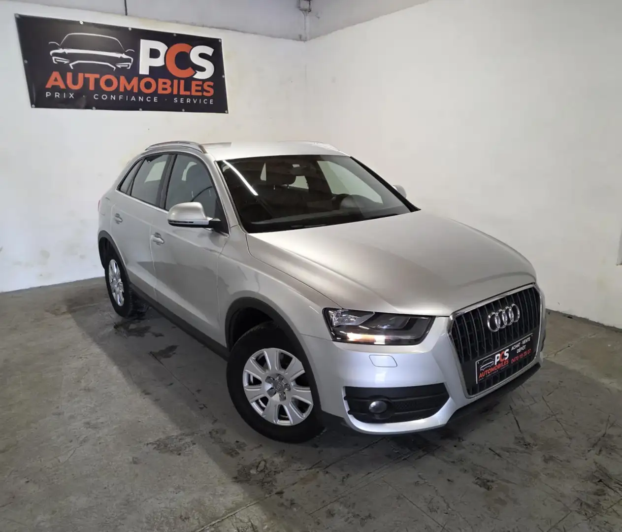 Audi Q3 2.0 TDi*PDC*ATT. REMORQUE*GARANTIE 12 MOIS... Blanc - 1