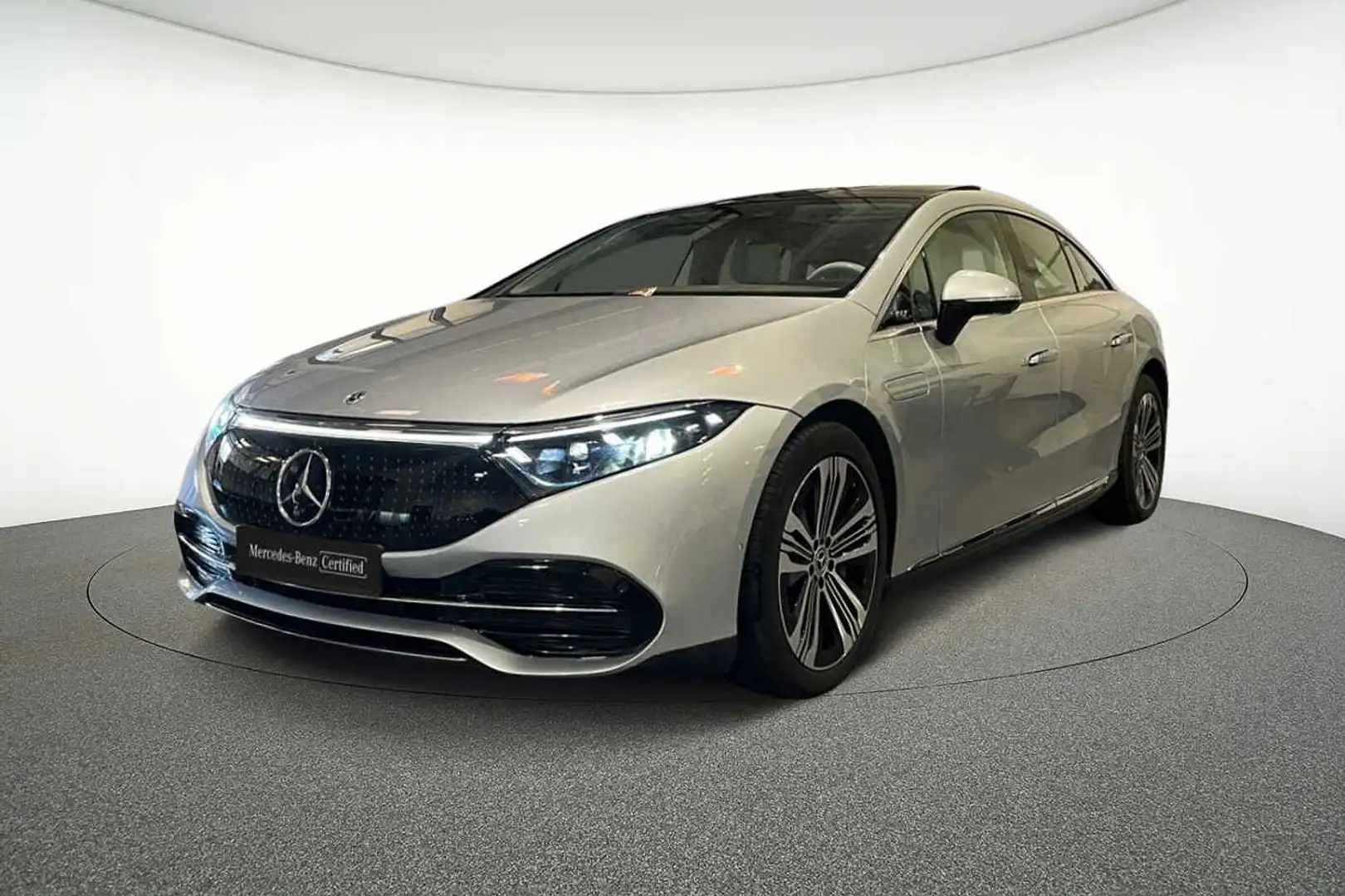 Mercedes-Benz EQS 350 Argent - 1