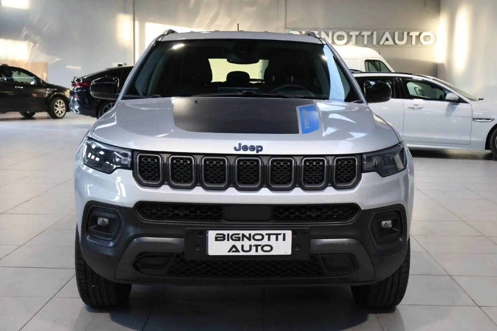 Jeep Compass 1.3 Turbo T4 240 CV PHEV AT6 4xe Trailhawk Argent - 2