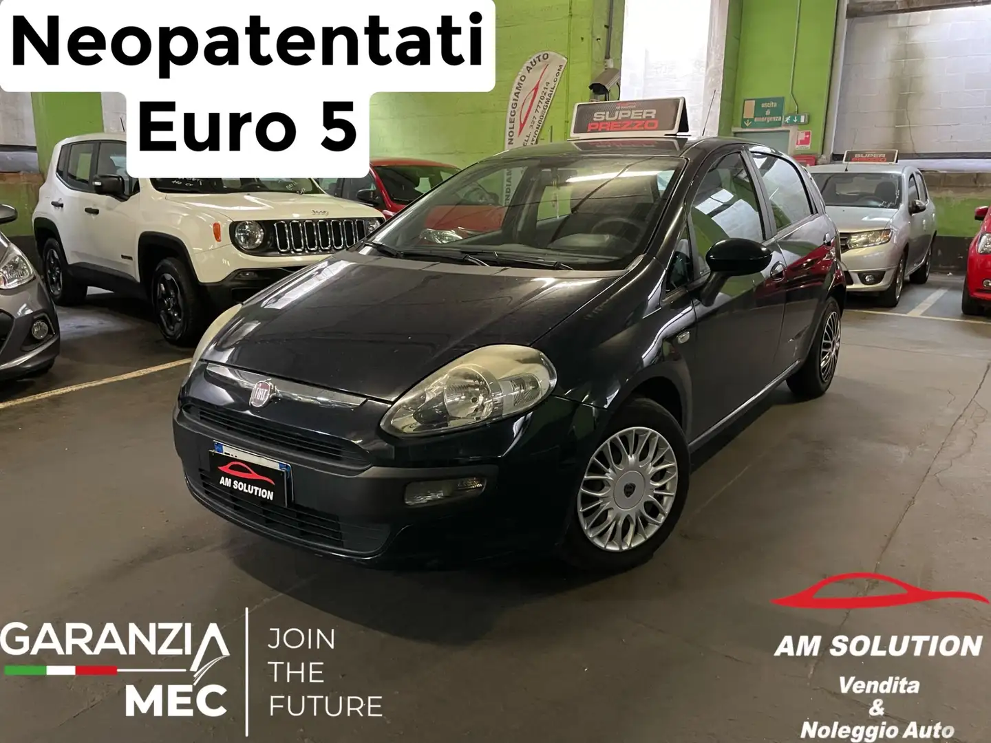 Fiat Punto Punto 1.3 MJT Neopatentati Euro 5 Blu/Azzurro - 1
