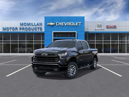 Black 2026 Chevrolet Silverado 1500 Pickup Truck Four-Wheel Drive Automatic