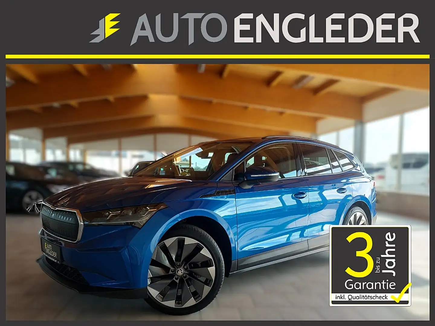 Skoda Enyaq iV 60 62kWh Blau - 1