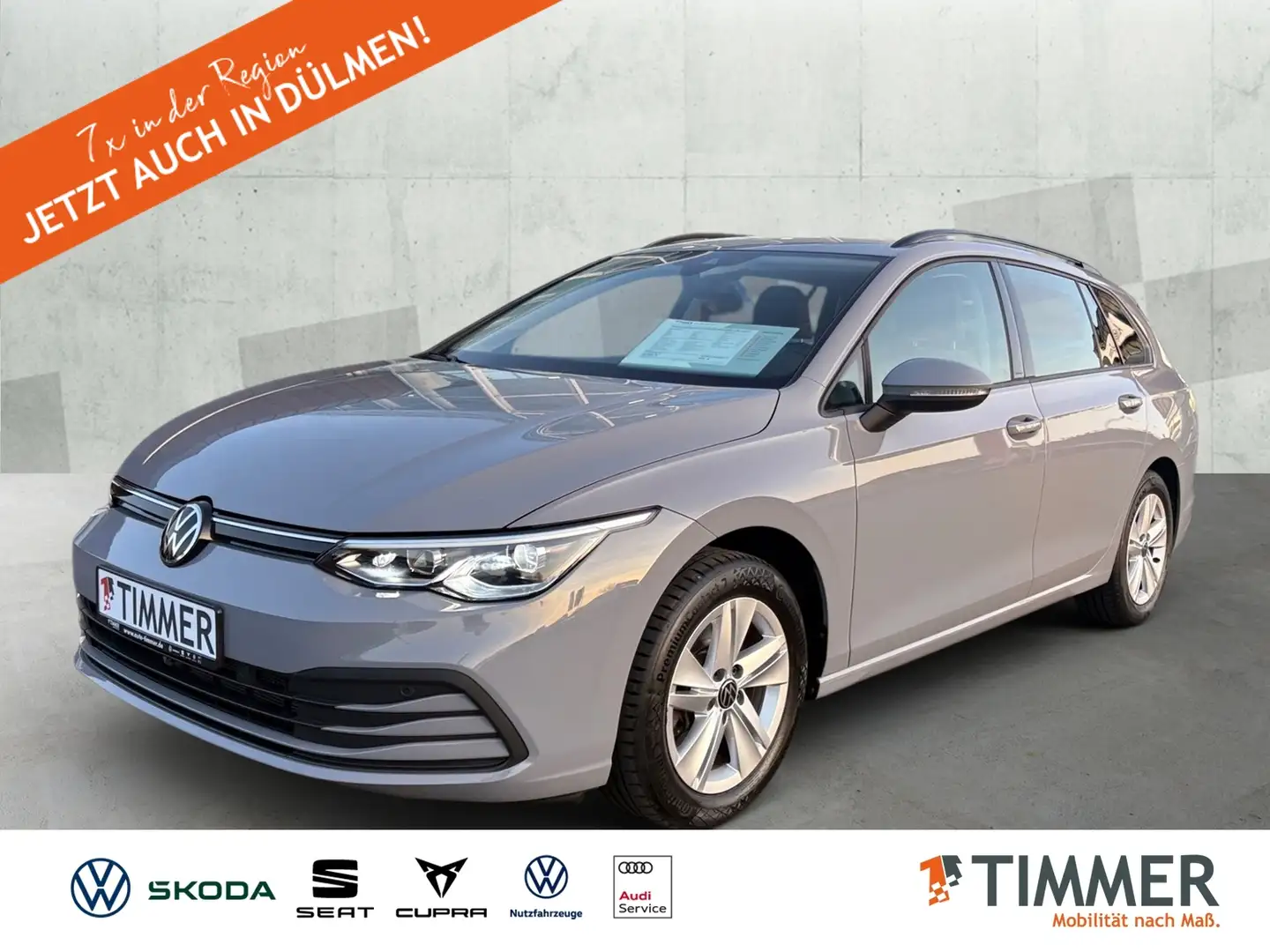 Volkswagen Golf Variant VIII Variant 2.0 TDI DSG LIFE +AHK +LED +ACC +VIR Grau - 1