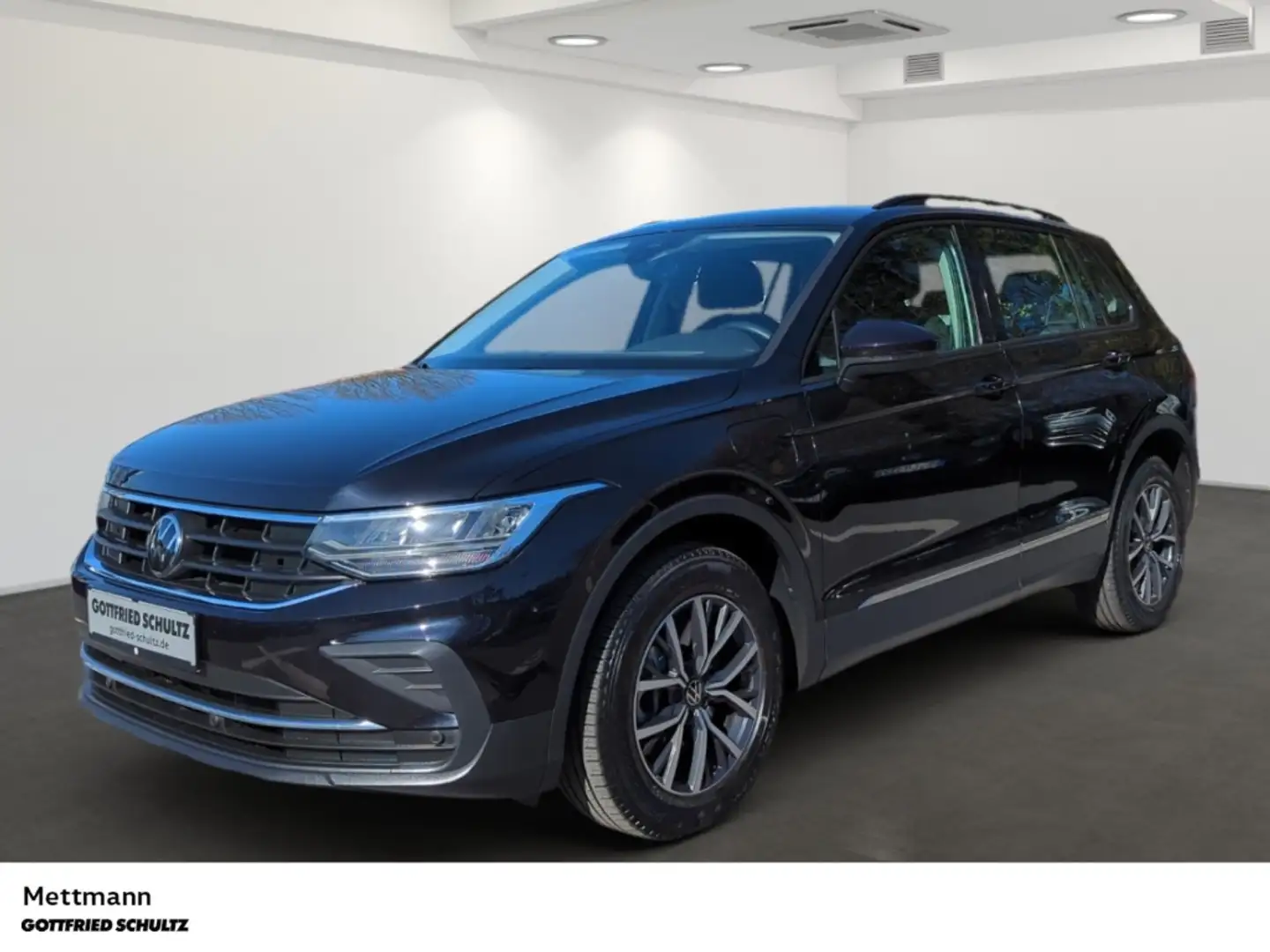 Volkswagen Tiguan 1.4 TSI Life eHybrid LED NAVI SHZ AHK Schwarz - 2