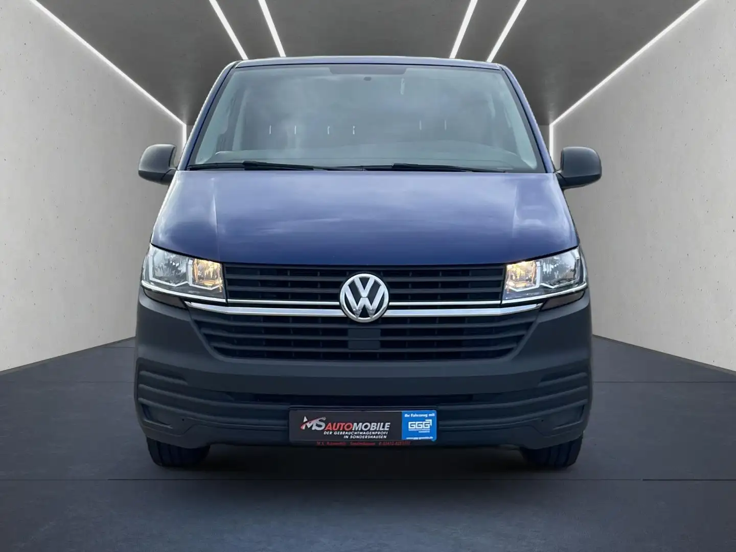 Volkswagen T6 Transporter T6.1 Transporter Kasten lang FWD+KLIMA+PDC+1HAND Bleu - 2