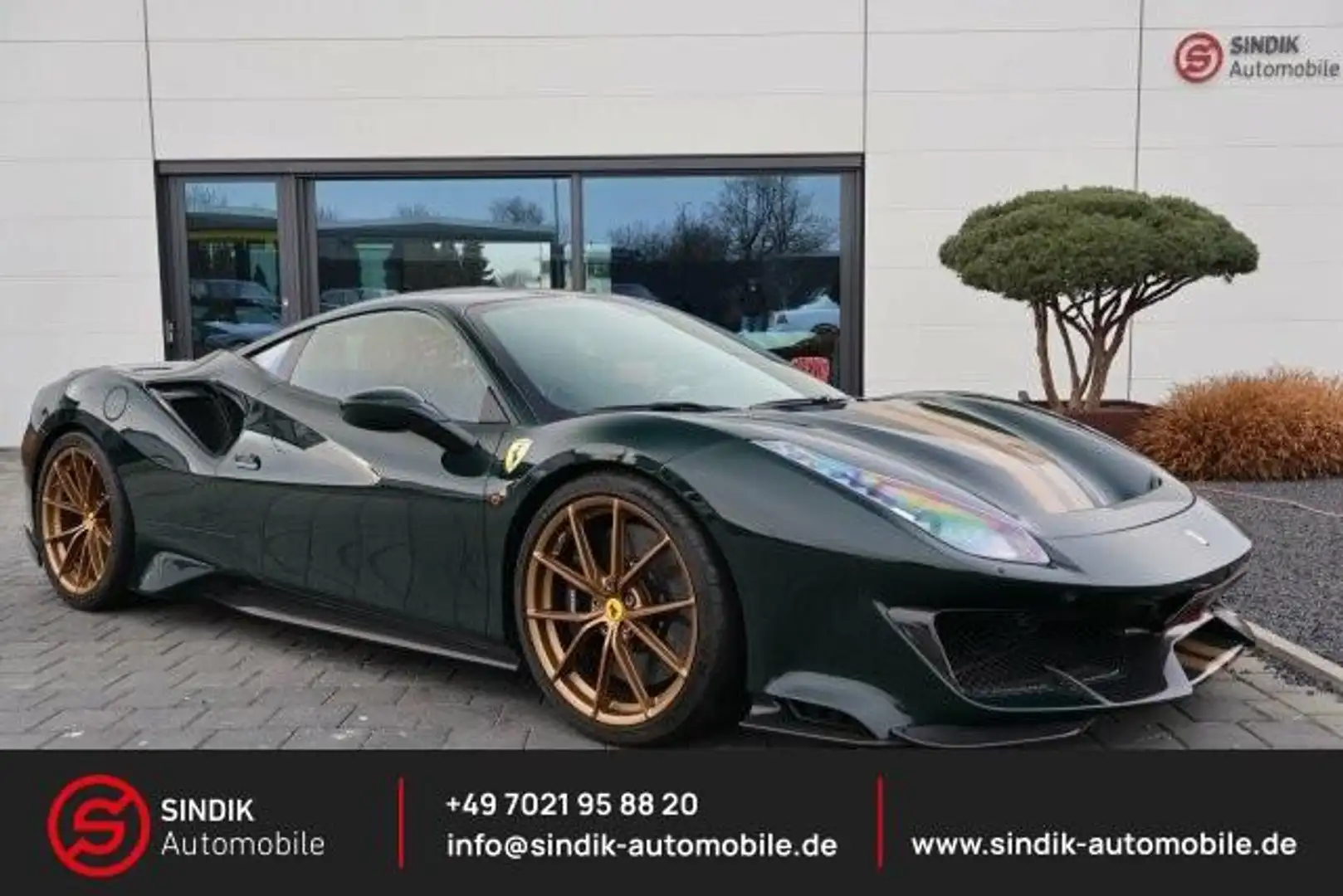 Ferrari 488 -Tailor Made-Historic Color verde brit Vert - 1