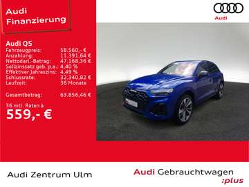 S-Line Black 55 TFSI e qu 21 AHK PANO 5J.GAR.