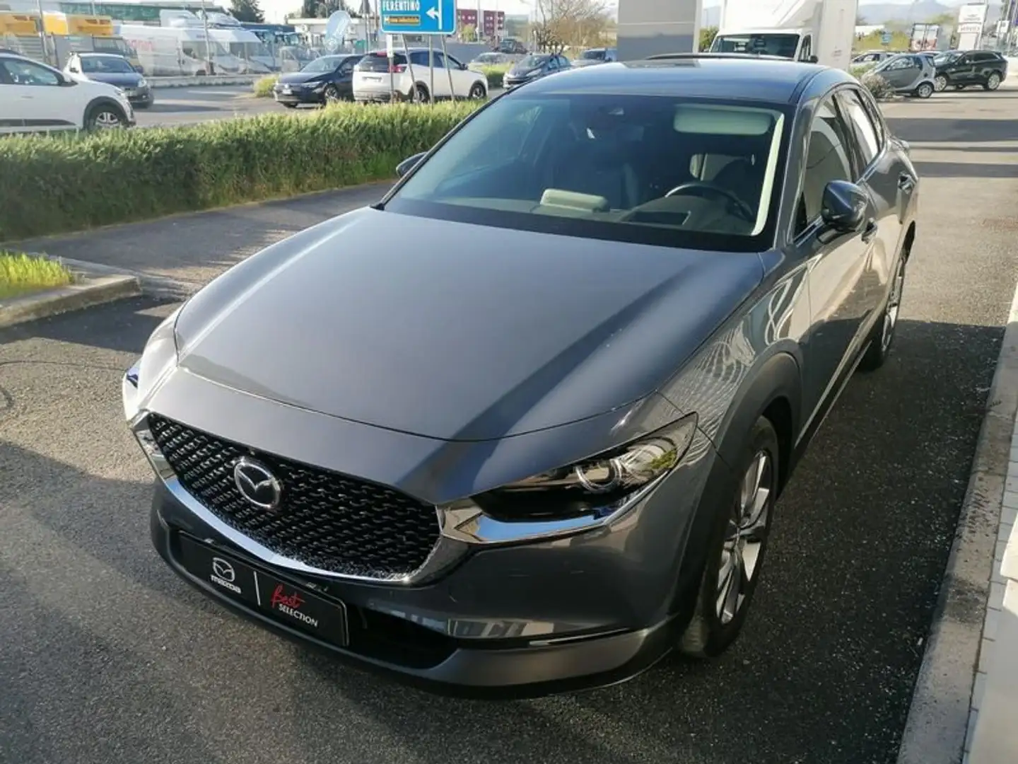 Mazda CX-30 2021 2,0L 122 CV SKYACTIV HYBRID 6MT EXCLUSIVE Grigio - 2