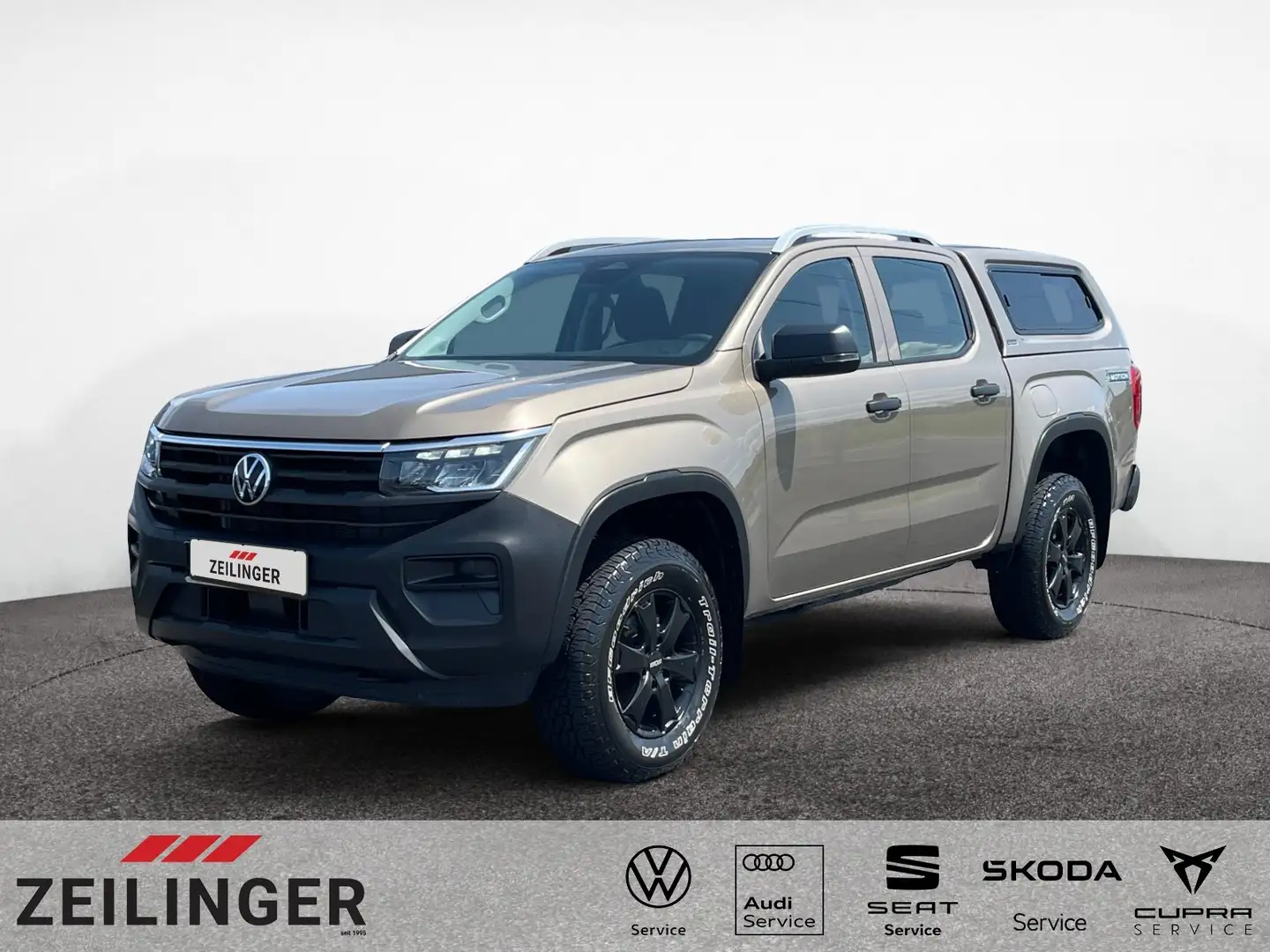 Volkswagen Amarok Double Cab 4Motion TDI DSG|AHK|KAMERA| Beige - 1