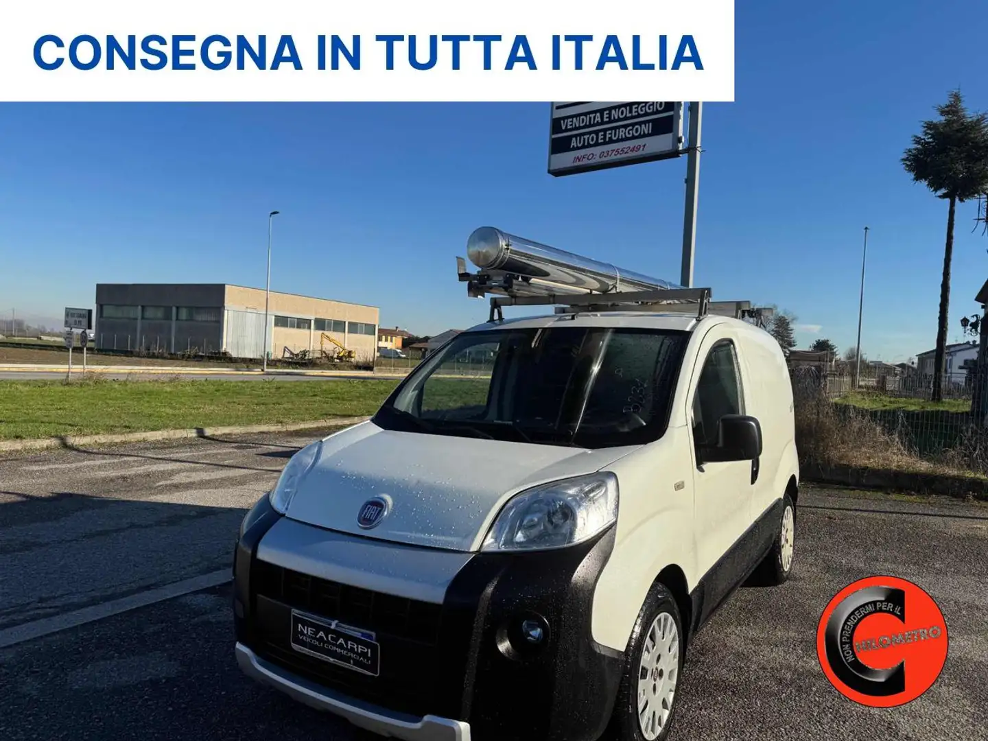 Fiat Fiorino 1.3 MJT 95CV ADVENTURE-OFFICINA MOBILE EX ENEL- Bianco - 1