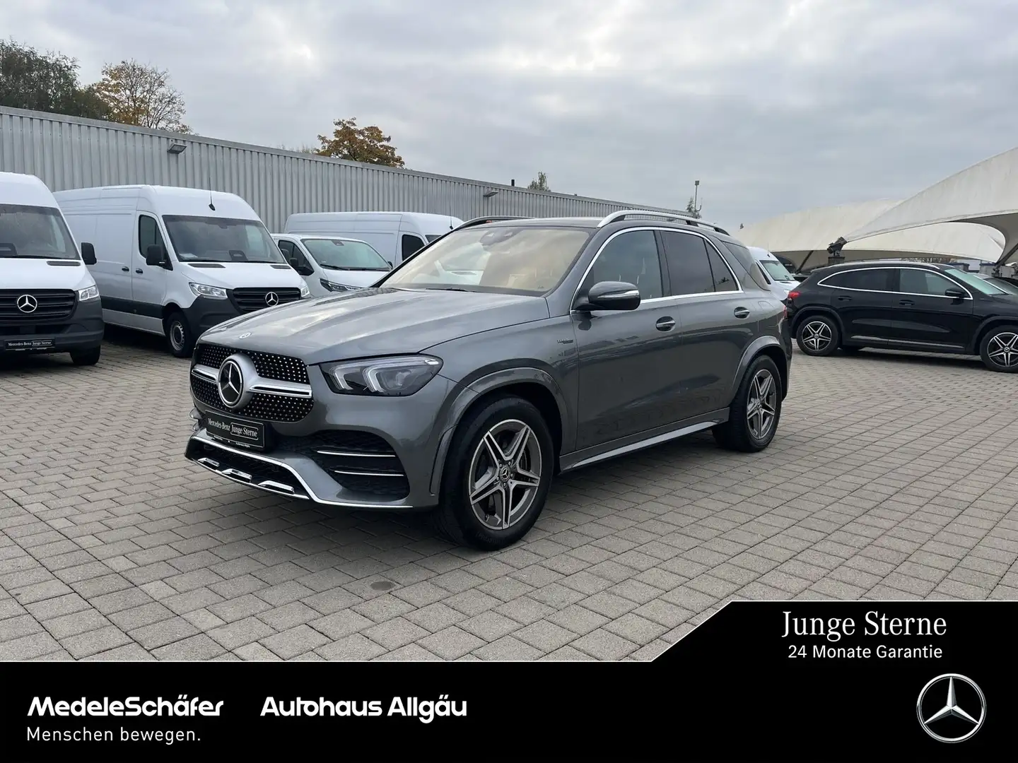Mercedes-Benz GLE 350 GLE 350 de 4M AMG 20" AHK Distronic Pano 360° LED Grau - 1
