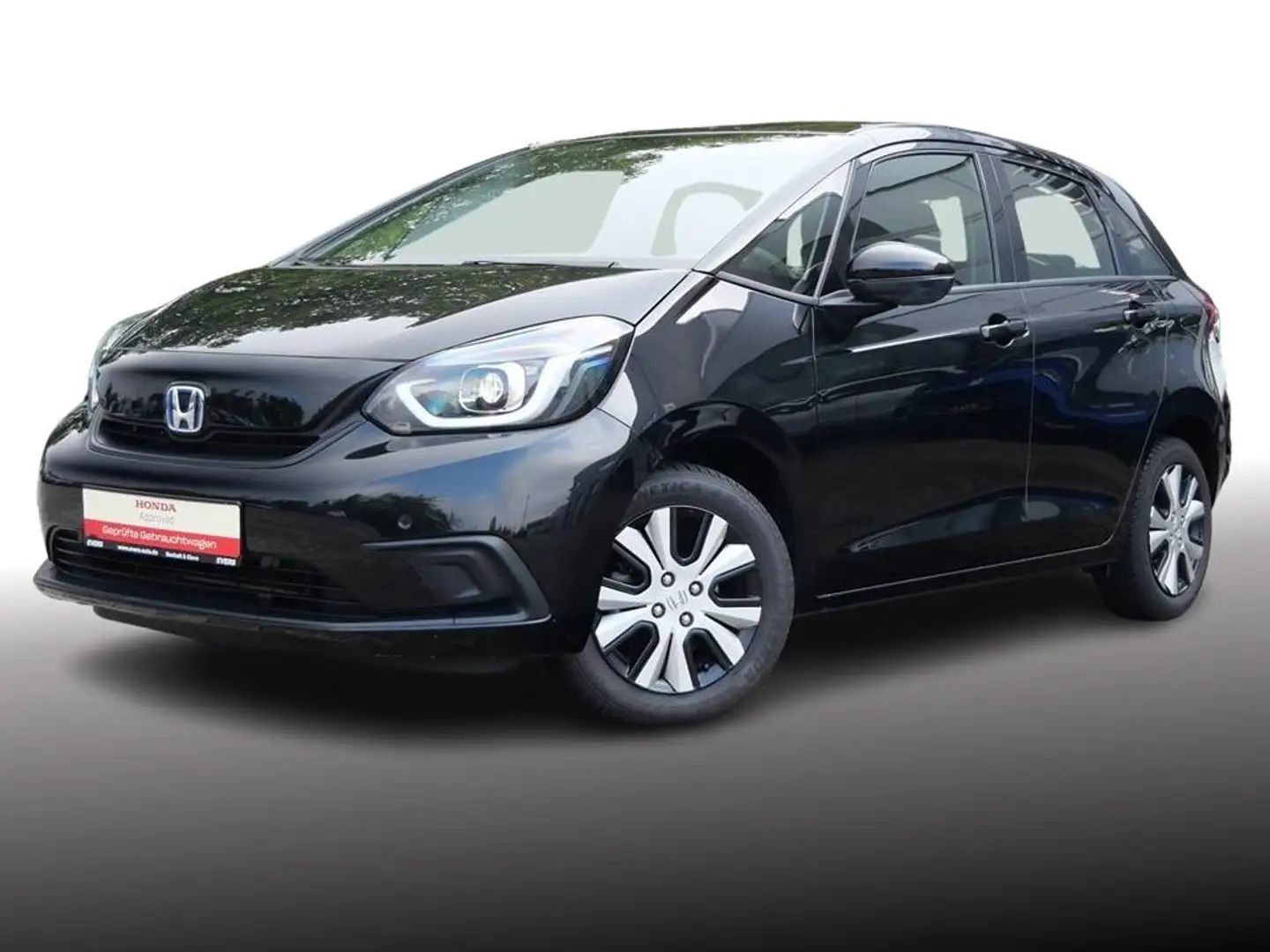 Honda Jazz 1.5 i-MMD HYBRID ELEGANCE LED+CARPLAY+SHZ Schwarz - 2