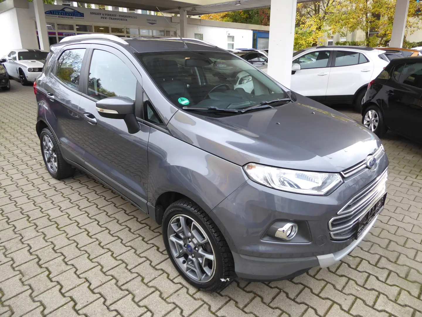Ford EcoSport 1.5 TDCi TITANIUM-NAVIGATION-SHZG-PDC-- Grau - 2
