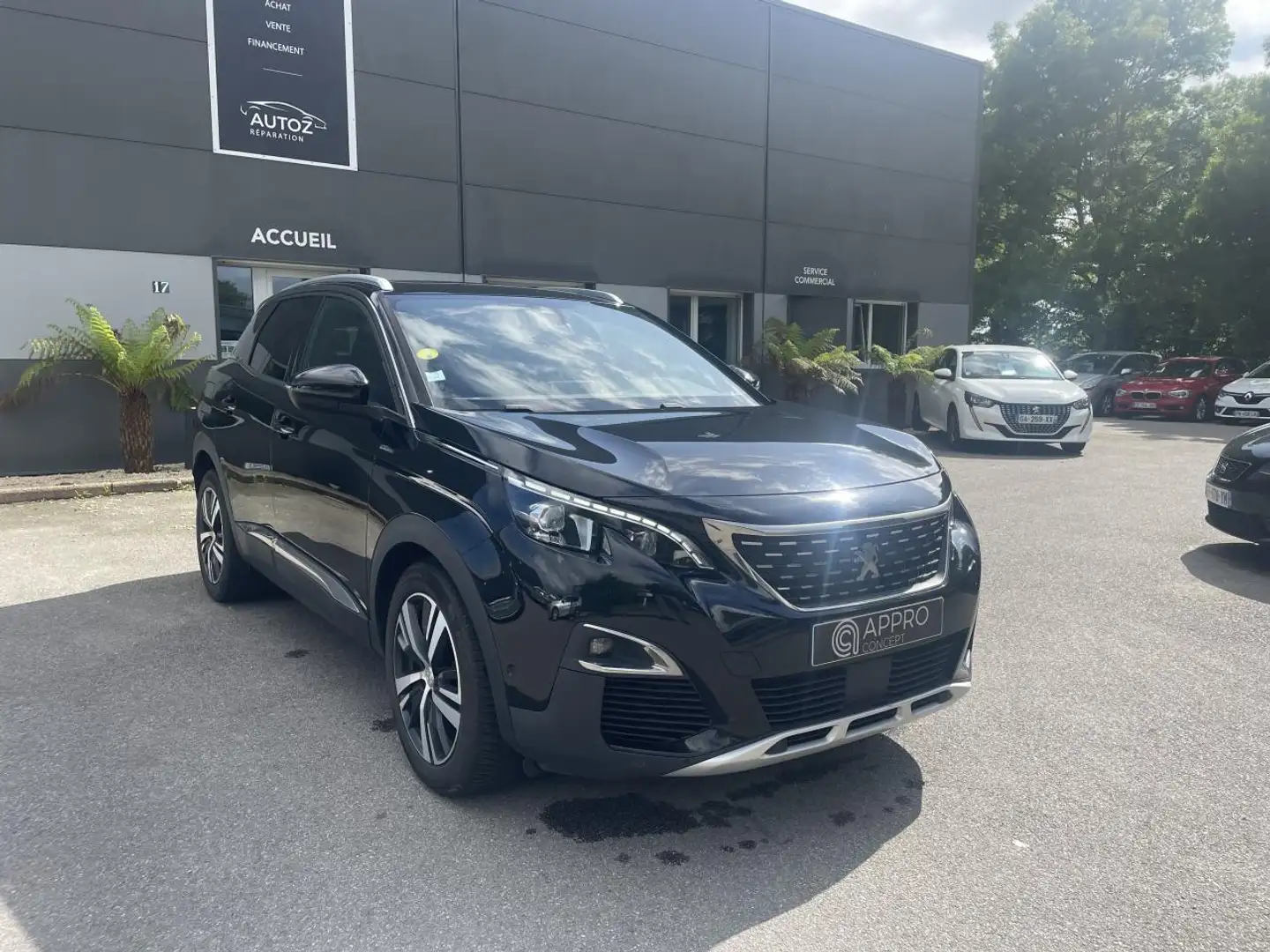 Peugeot 3008 1.6 BlueHDi S\u0026S - 120  II GT Line PHASE 1 Noir - 2