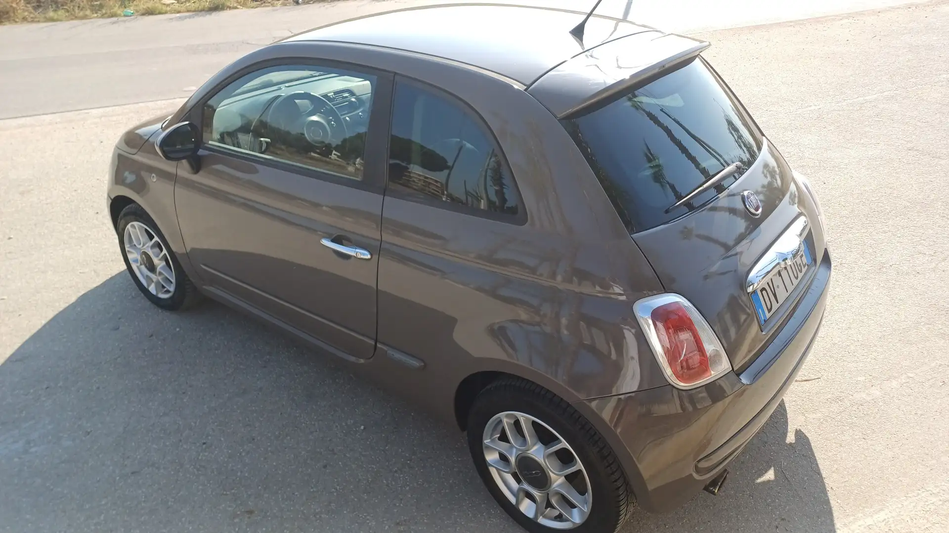 Fiat 500 500 III 1.3 mjt 16v Lounge 75cv Grigio - 2