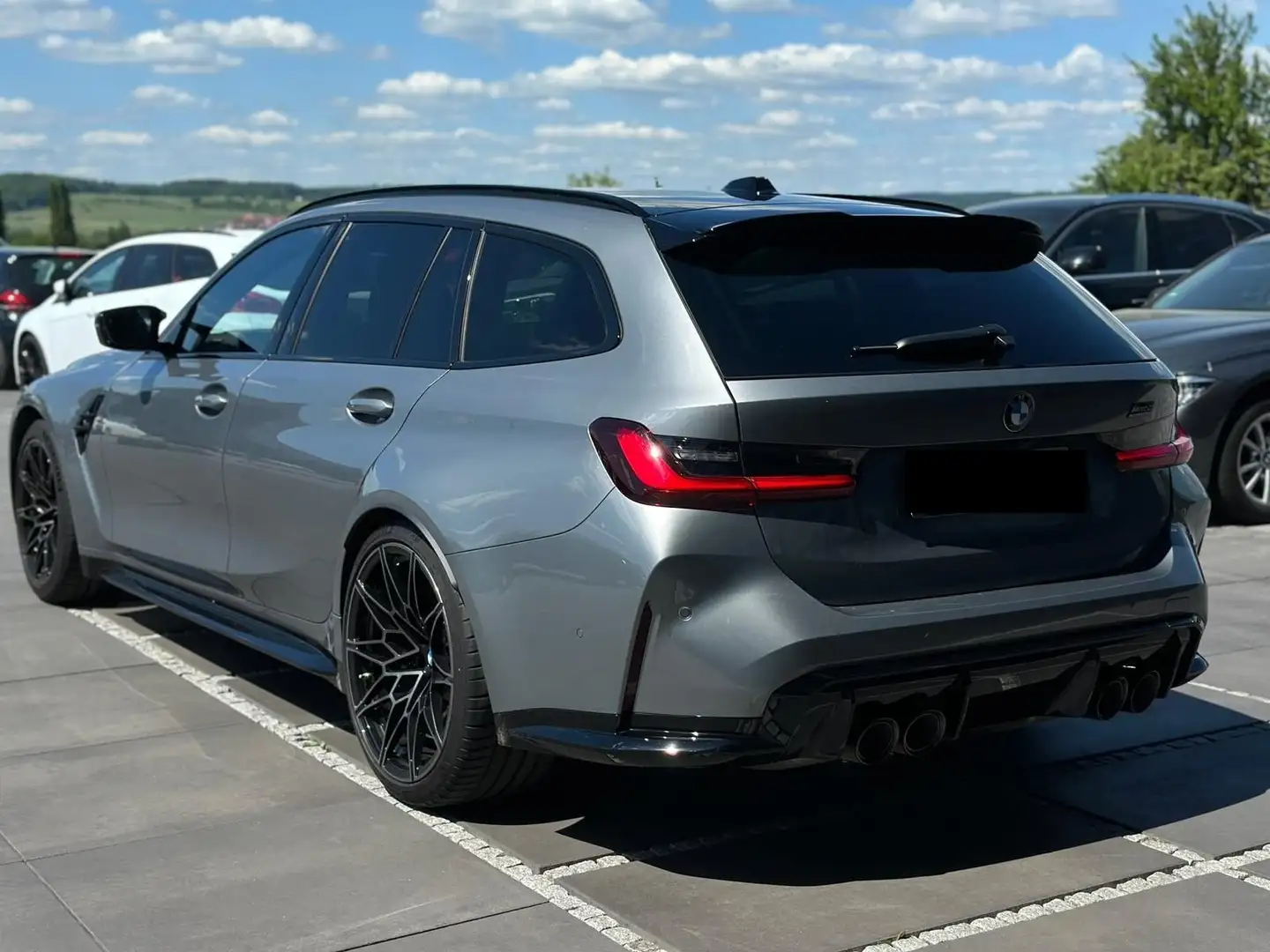 BMW M3 Touring 3.0 Competition M xdrive auto Grigio - 2