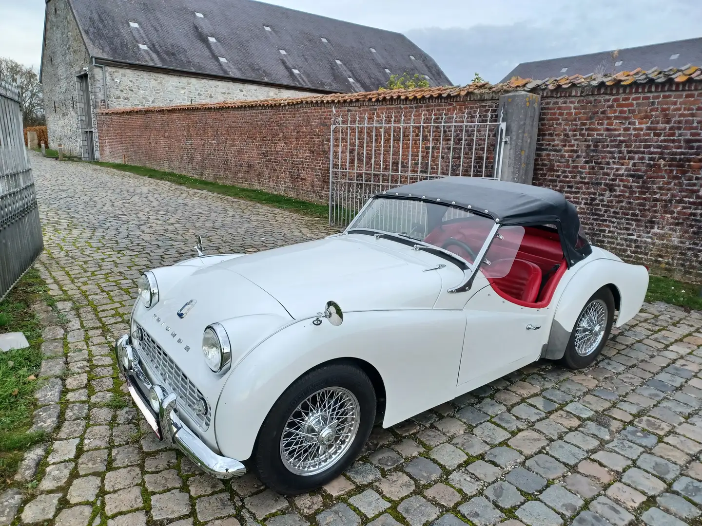 Triumph TR3 A Alb - 2