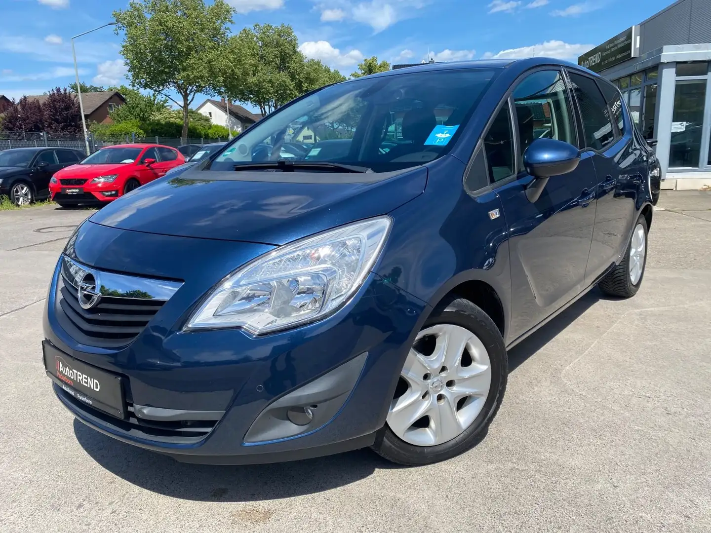 Opel Meriva B Edition*2.Hand*PDC*Tempomat*Allwetter Bleu - 1