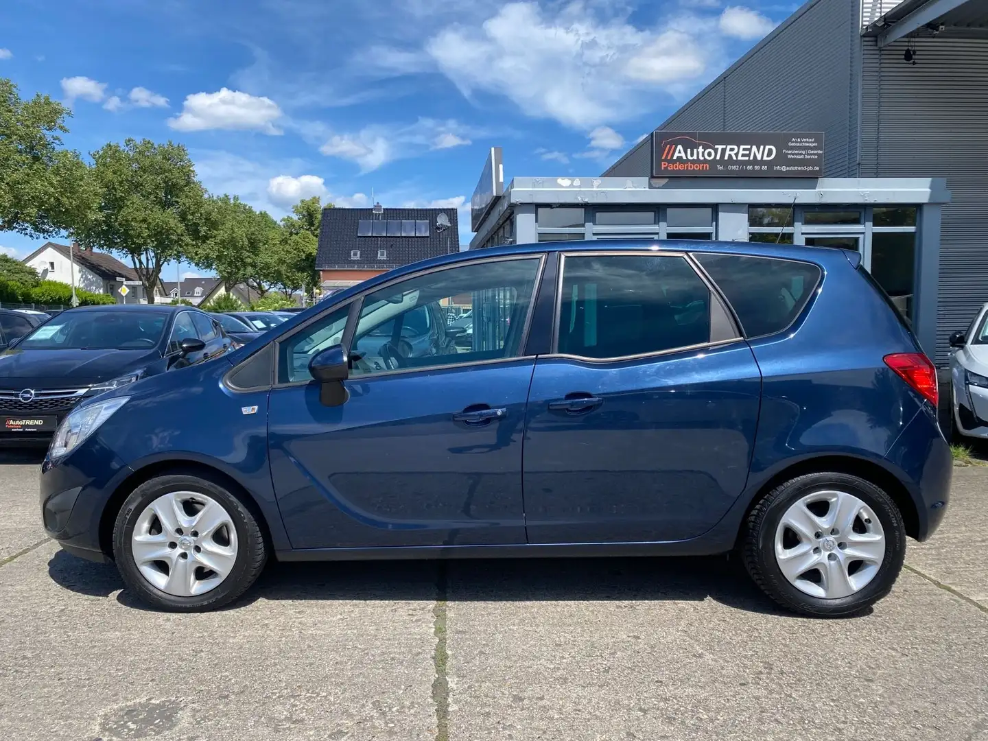 Opel Meriva B Edition*2.Hand*PDC*Tempomat*Allwetter Bleu - 2