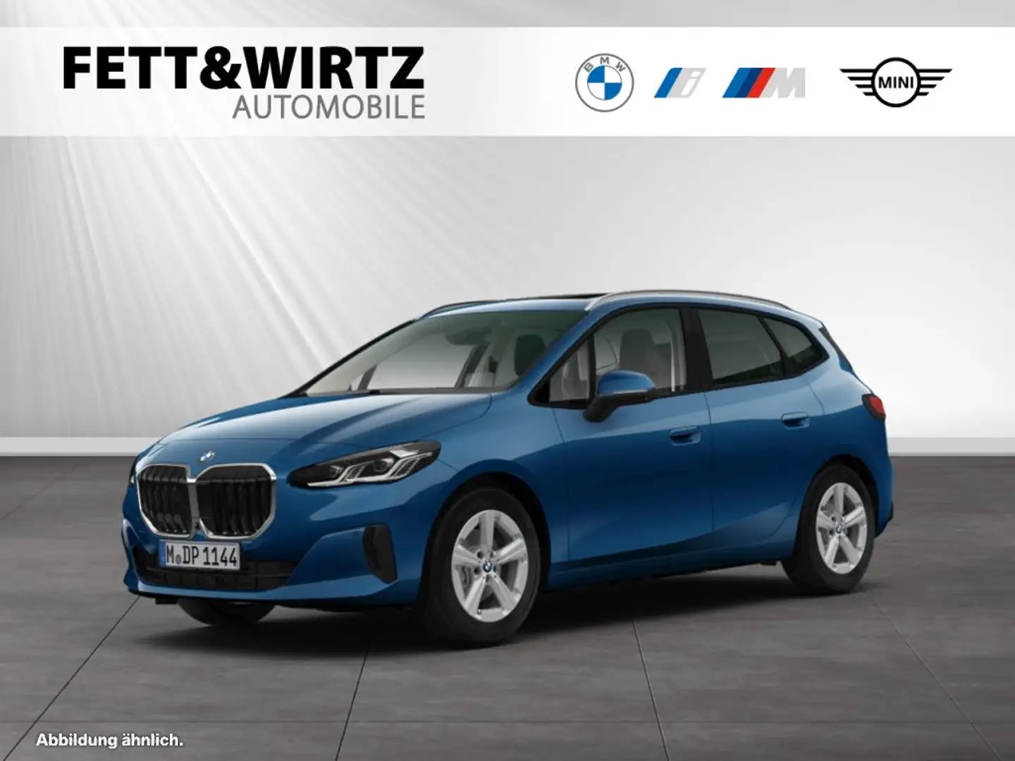BMW 216 i Active Tourer Aut.|Panorama|Head-Up|DA&PA+ Blau - 1