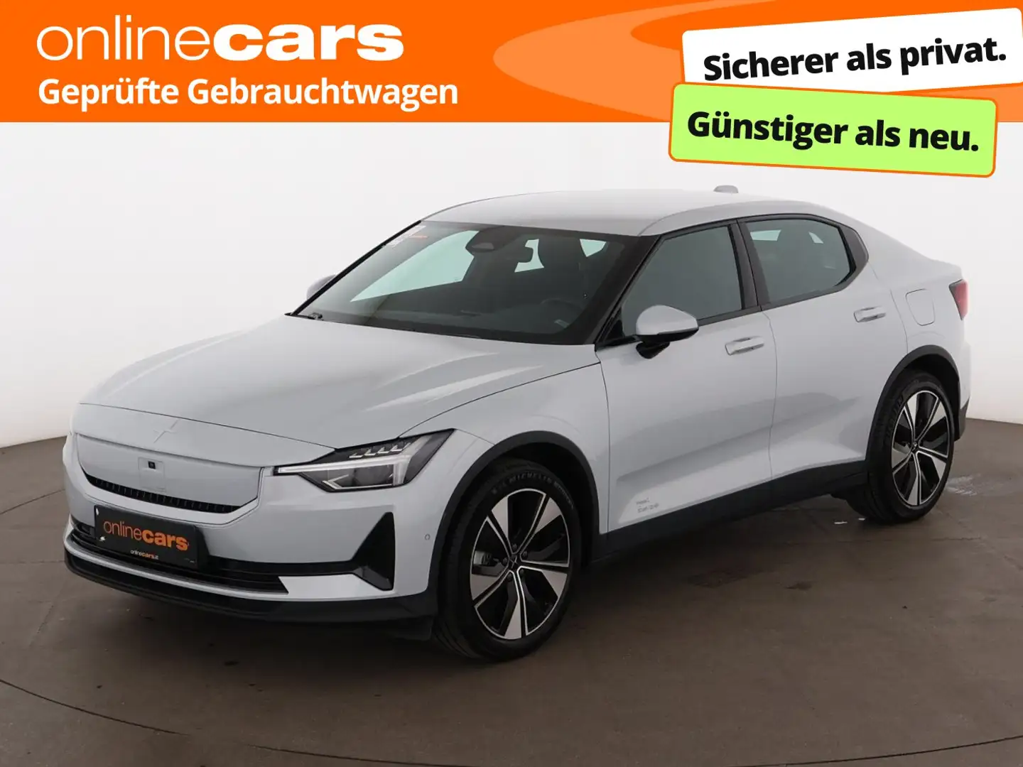 Polestar 2 Elektro Long Range Single 8kWh Aut LED 360-CAM Grau - 1