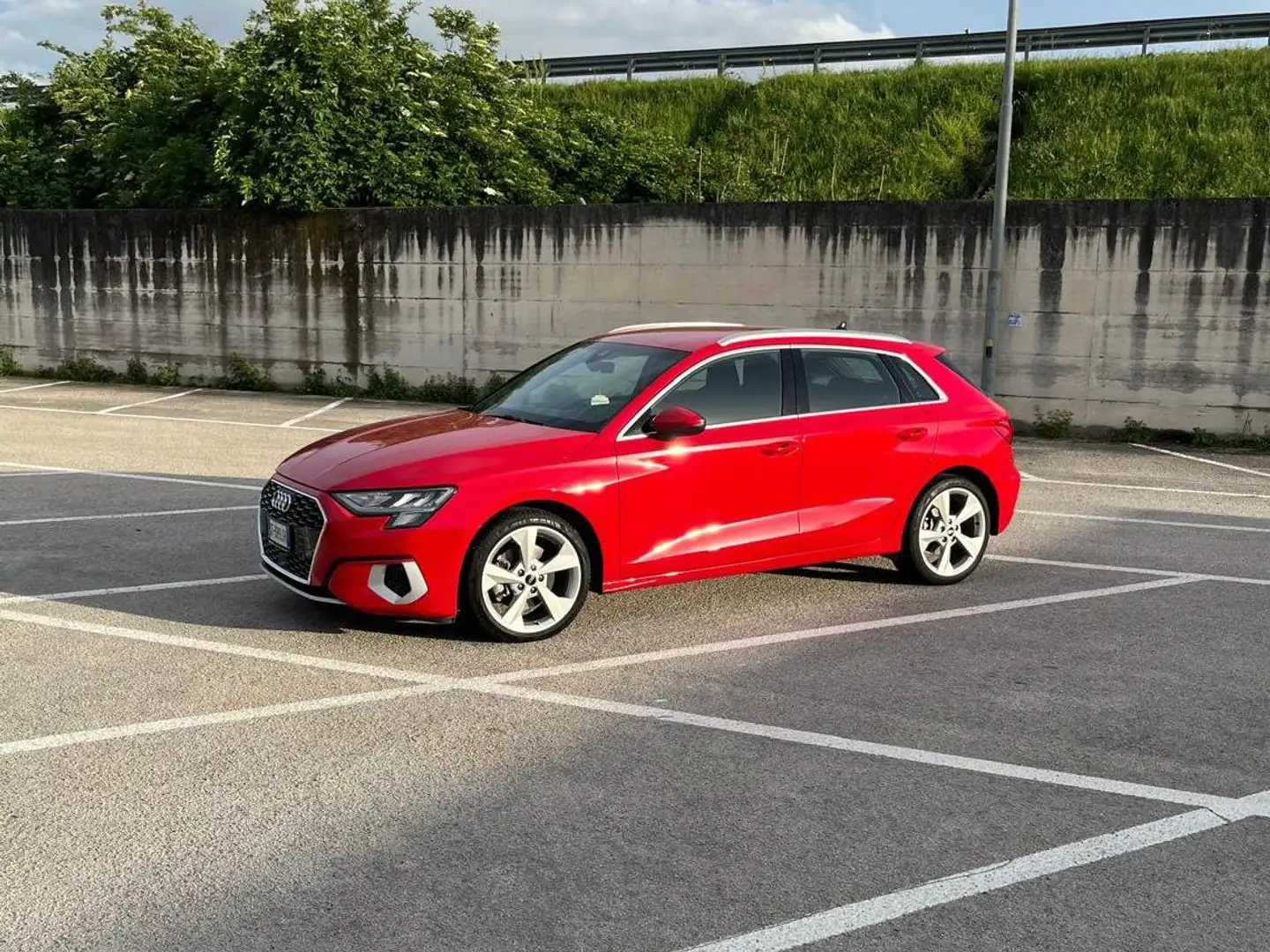 Audi A3 A3 Sportback 35 2.0 tdi Business Advanced s-tronic Rosso - 1