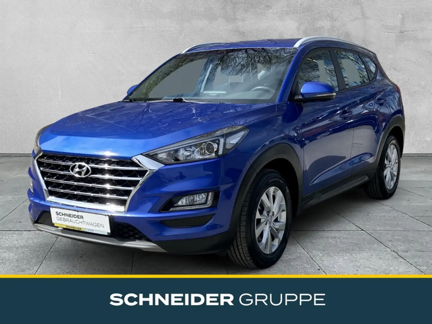 Hyundai TUCSON TREND 1.6 T-GDI Trend NAVI+SHZ+KAMERA+TEMPO+LHZ Bleu - 1