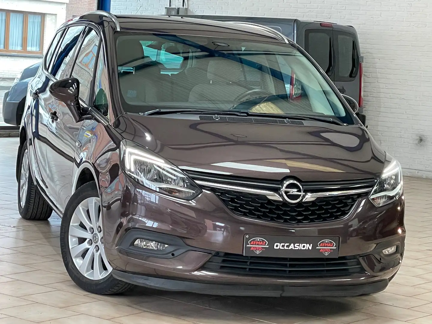 Opel Zafira Tourer 1.6 Turbo CNG ( GAZ ) + ESSENCE / EURO 6B 5 PLACES Marrón - 1