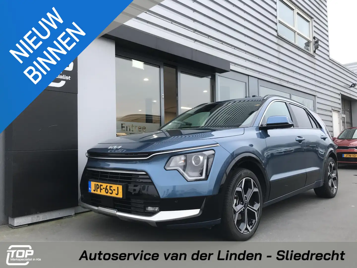 Kia Niro 1.6 Hybrid DynamicPlusLine 7 JAAR GARANTIE Blau - 1
