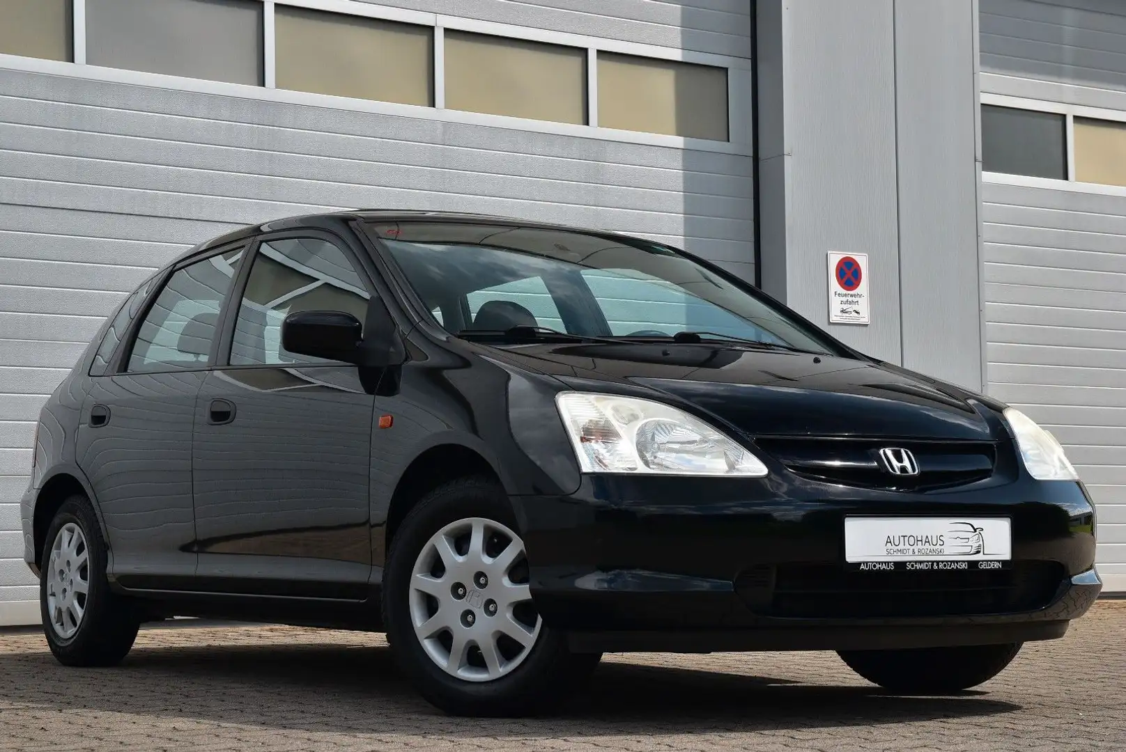 Honda Civic 1.4i S Klima/8-fach bereift/TÜV 01/2026 Noir - 1