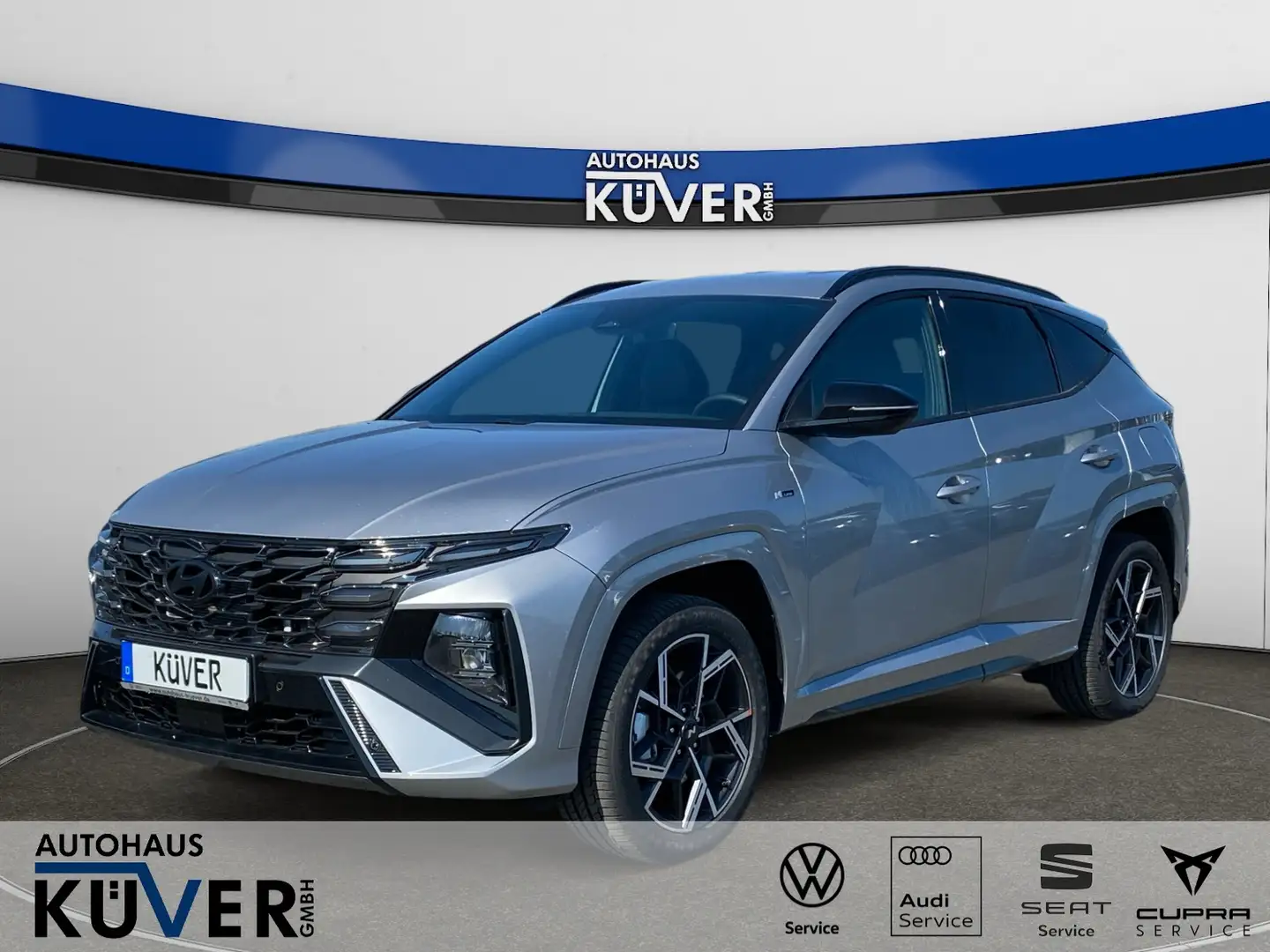 Hyundai TUCSON N-Line 1,6 T-GDi DCT Navi+ACC+LED+Shzg. Silber - 1