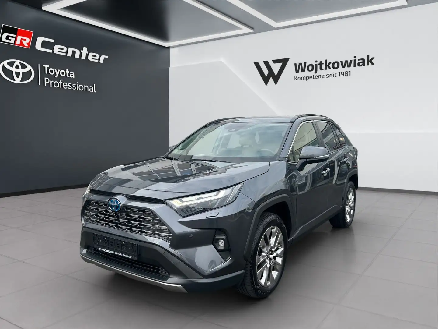 Toyota RAV 4 4 Hybrid 4x4 Lounge *LEDER*360°*LED*CARPLAY* Gris - 1