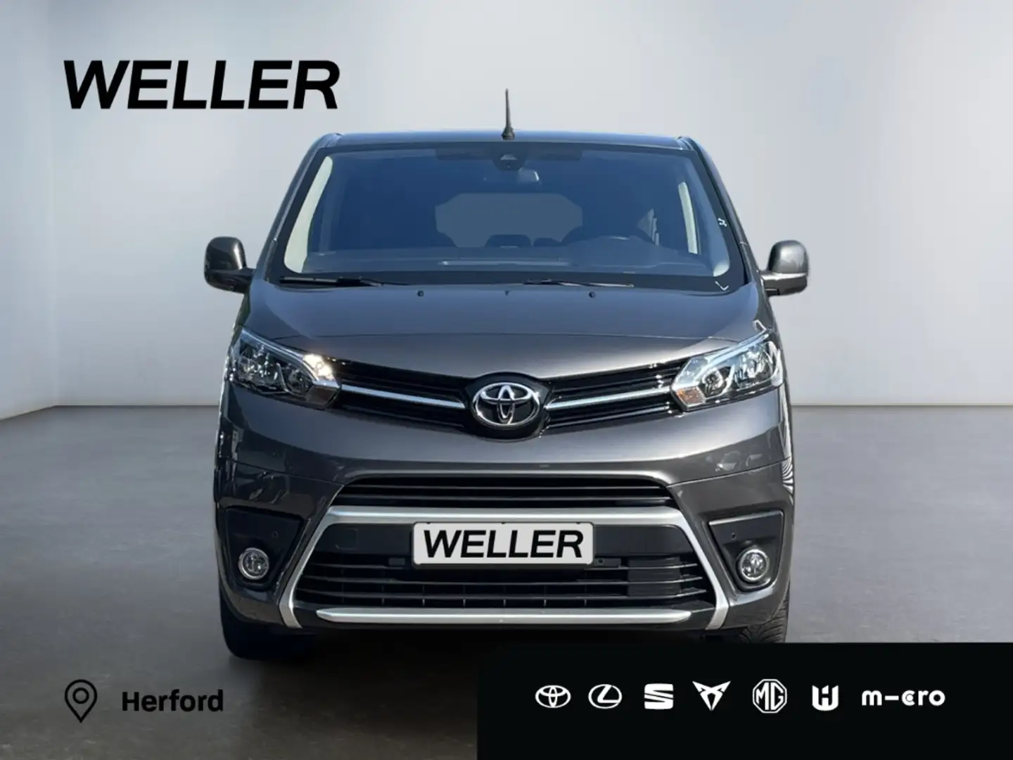 Toyota Proace 2,0l-D-4D L2 Verso Team D *HUD*ACC*Kamera* Grigio - 2