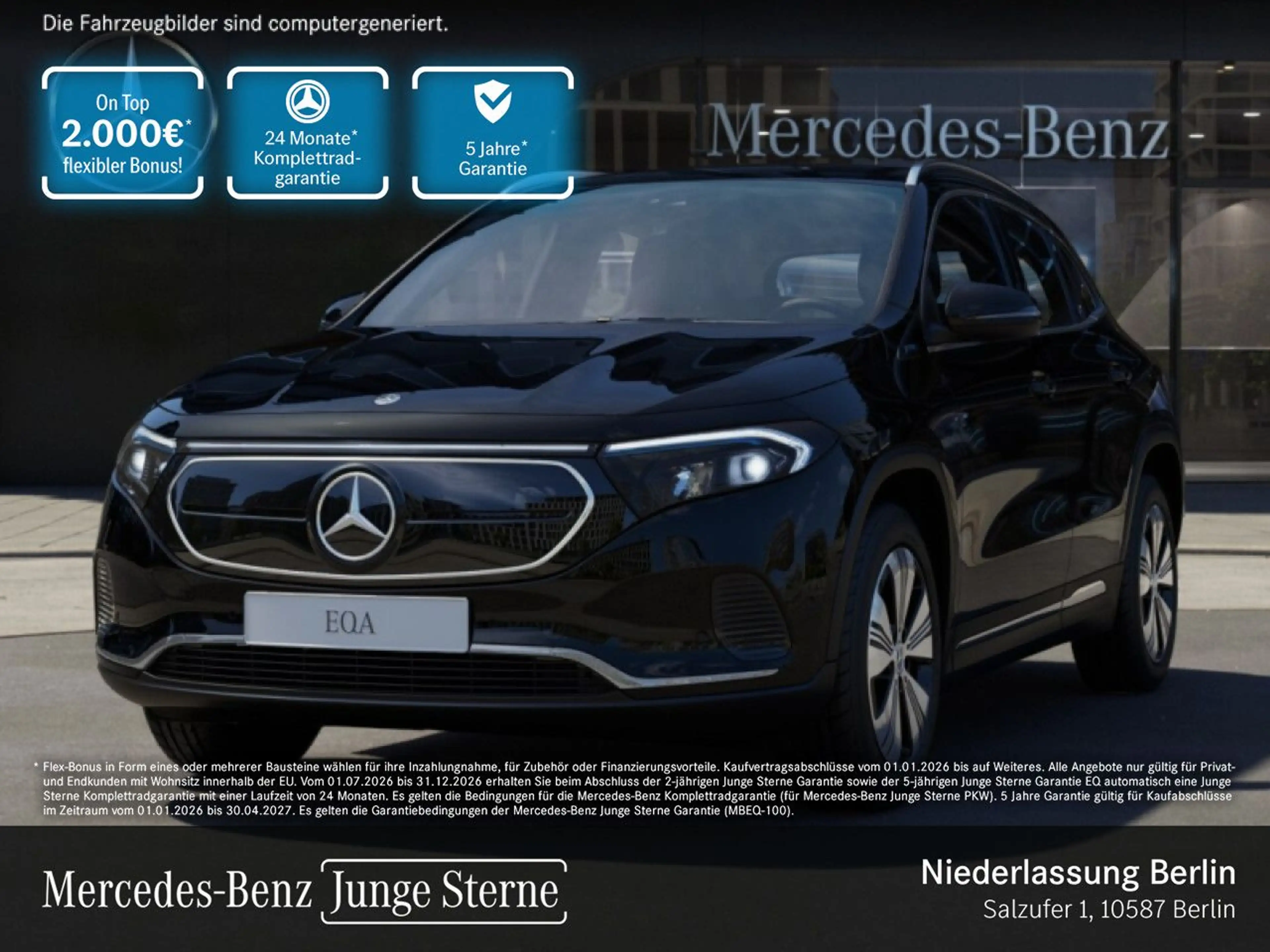 Mercedes-Benz EQA 250 PROG+ADVANCED+KAMERA+SPUR