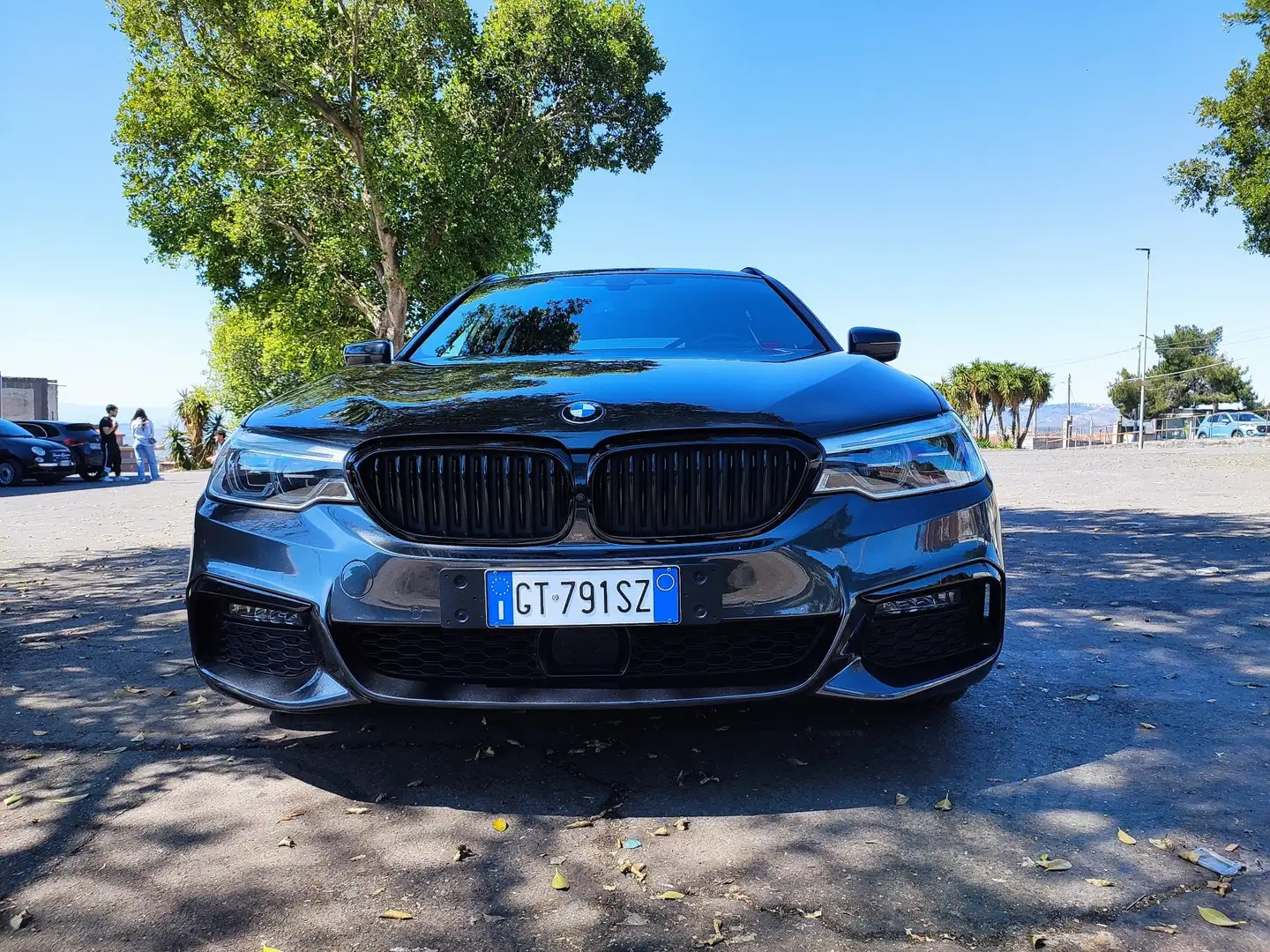 BMW 530 Serie 5 G31 530d Touring xdrive Msport 265cv aut. Nero - 1