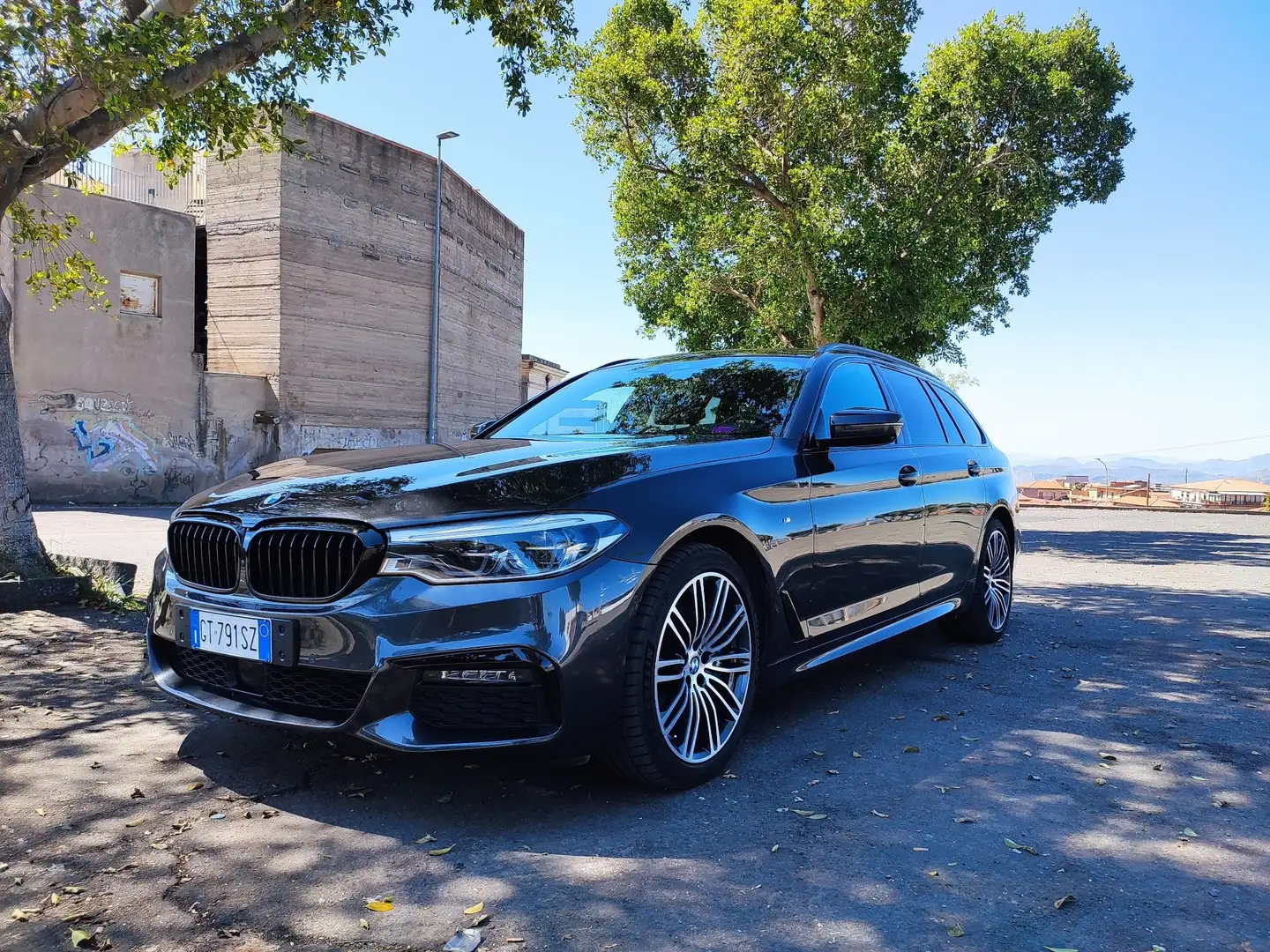 BMW 530 Serie 5 G31 530d Touring xdrive Msport 265cv aut. Nero - 2