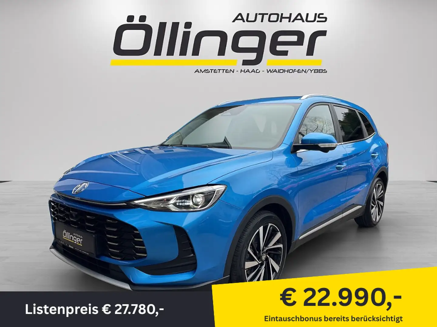 MG ZS 1.5 Hybrid+ Luxury Blau - 1