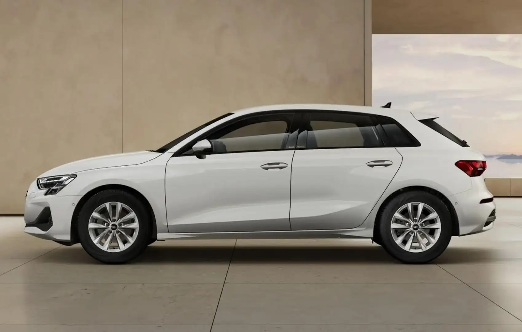 Audi A3 Sportback LED SHZ Nav VirCo ACC Kam Keyless 85 ... Weiß - 2