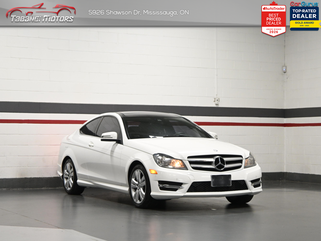 2013 Mercedes-Benz C-Class Coupe C 250 Harmon/Kardon Panoramic Roof Navigation