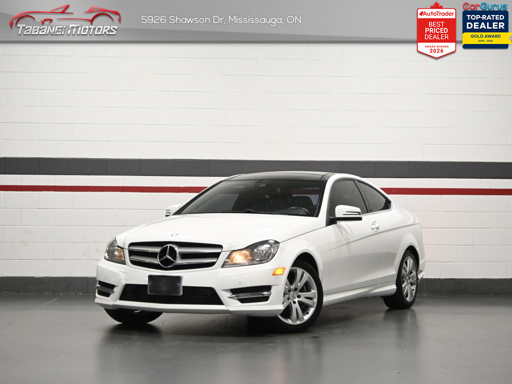 2013 Mercedes-Benz C-Class Coupe C 250 Harmon/Kardon Panoramic Roof Navigation