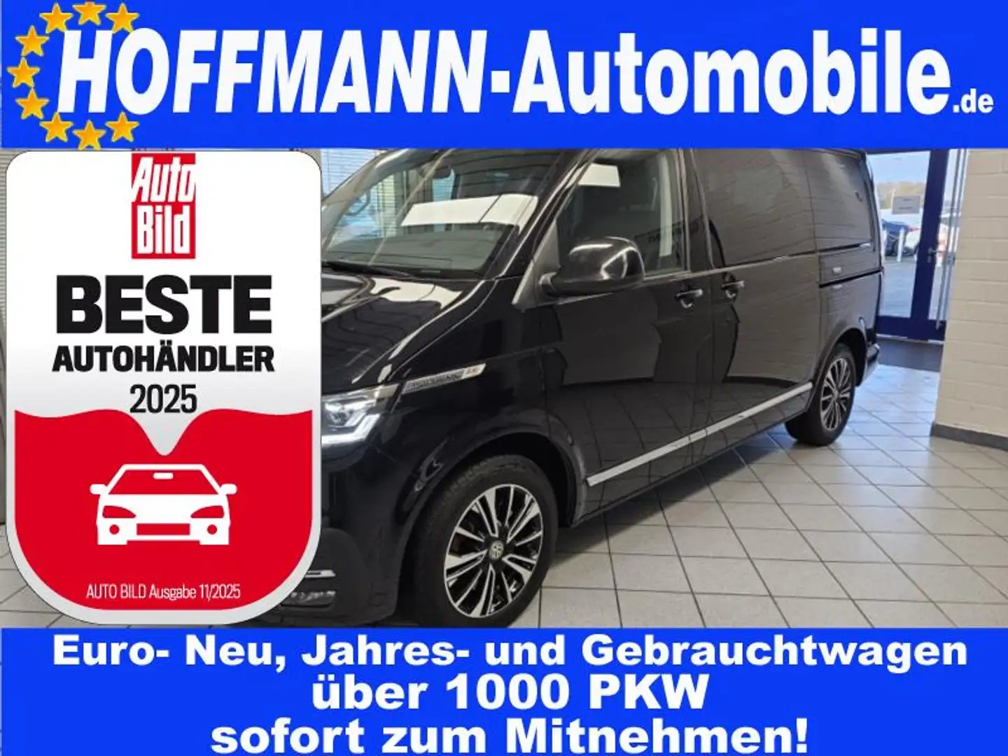Volkswagen T6.1 Multivan Generation Six Stdhzg, DSG, AHK Schwarz - 1